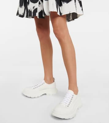 Tread Slick canvas sneakers | McQueen