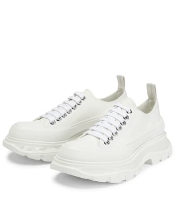 Tread Slick canvas sneakers | McQueen