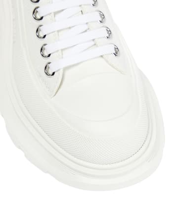 Tread Slick canvas sneakers | McQueen