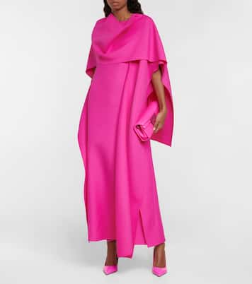 Wool and silk crêpe gown | Valentino