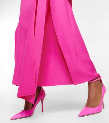Wool and silk crêpe gown | Valentino