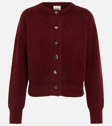 Michaela ribbed cashmere cardigan | Khaite