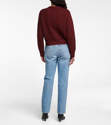 Michaela ribbed cashmere cardigan | Khaite