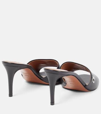 Mules Œillets en cuir à ornements | Alaïa