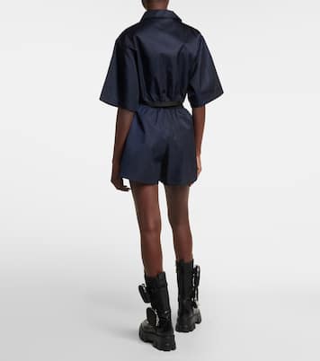 Camicia cropped in Re-Nylon | Prada