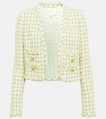 Giacca cropped in tweed a quadri | Giambattista Valli