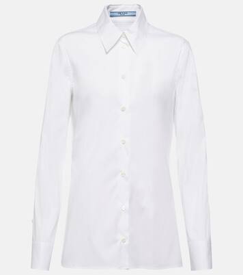 Camicia in misto cotone | Prada