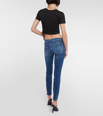 Pyper mid-rise skinny jeans | 7 For All Mankind