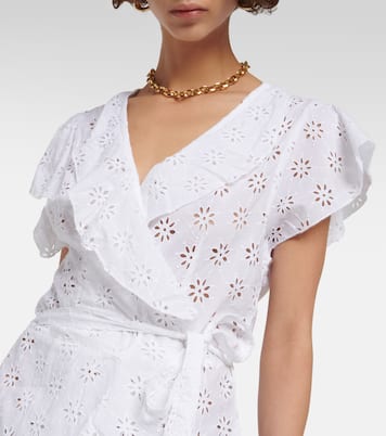 Robe longue Brianna en coton | Melissa Odabash