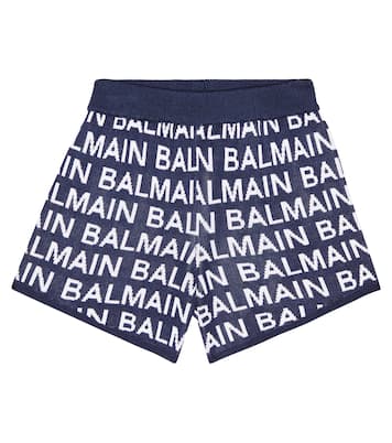 Shorts aus einem Baumwollgemisch | Balmain Kids