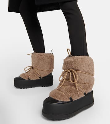 Teddy shearling ankle boots | Max Mara