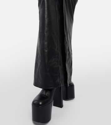 Jupe longue en cuir | Balenciaga