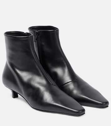 Ankle Boots aus Leder | Toteme