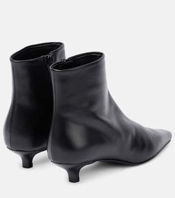Ankle Boots aus Leder | Toteme