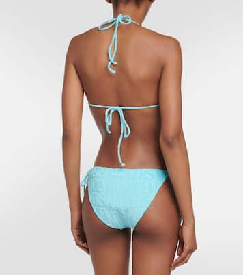 x Dua Lipa - Slip bikini in spugna | Versace