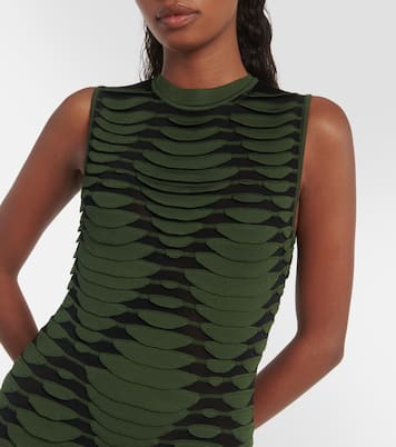 Miniabito in maglia effetto serpente | Alaïa