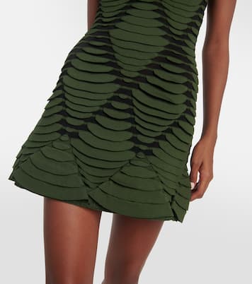 Miniabito in maglia effetto serpente | Alaïa