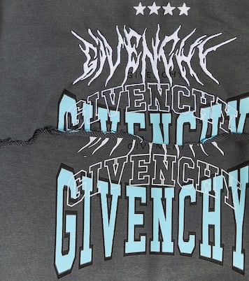 Sudadera en mezcla de algodón estampada | Givenchy Kids