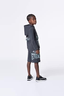 Sudadera en mezcla de algodón estampada | Givenchy Kids