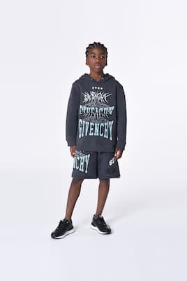 Sudadera en mezcla de algodón estampada | Givenchy Kids