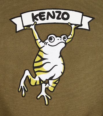 Bébé – Sweat-shirt à capuche en coton mélangé | Kenzo Kids