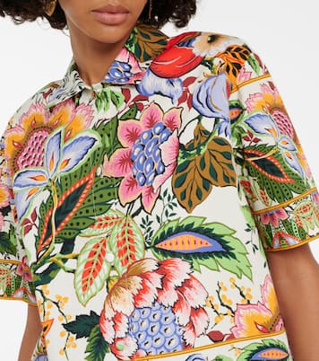 Chemise en coton à fleurs | Etro