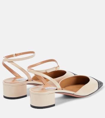 Pumps French Flirt 35 aus Leder | Aquazzura