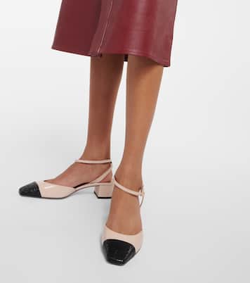 Pumps French Flirt 35 aus Leder | Aquazzura