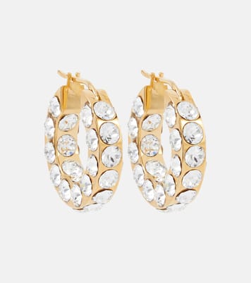Boucles d’oreilles Jah à cristaux | Amina Muaddi
