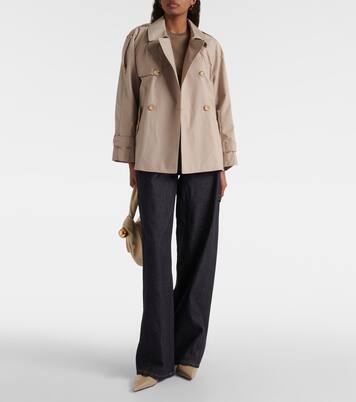 The Cube Trenchcoat Dtrench aus Twill | Max Mara