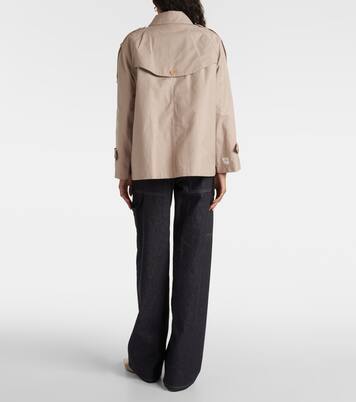 The Cube Trenchcoat Dtrench aus Twill | Max Mara