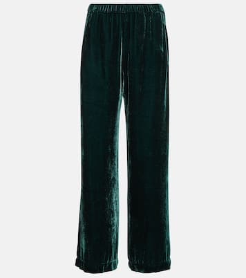 Pantaloni a gamba larga Frida in velluto | Velvet