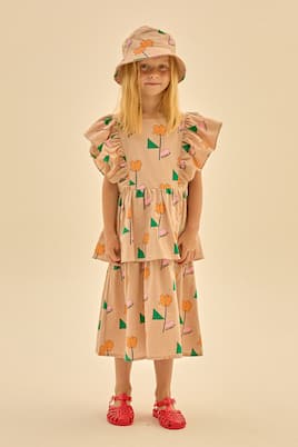 Abito in cotone con stampa | Jellymallow