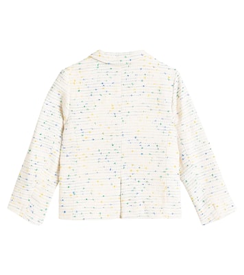 Tomas cotton-blend tweed jacket | Bonpoint