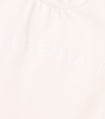 Baby logo cotton-blend jersey T-shirt | Dolce&Gabbana Kids
