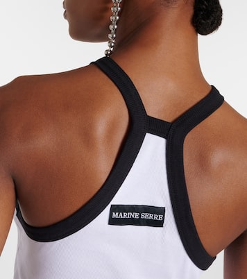 Top aus Baumwoll-Jersey | Marine Serre