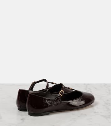 Marcie patent leather ballet flats | Chloé