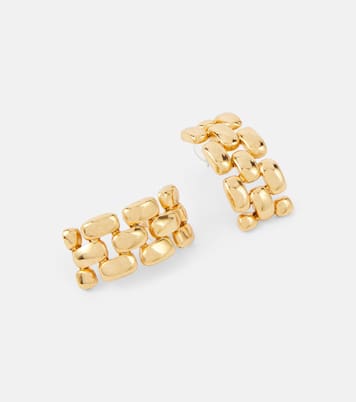 Boucles d’oreilles Nicci en plaqué or | Jennifer Behr