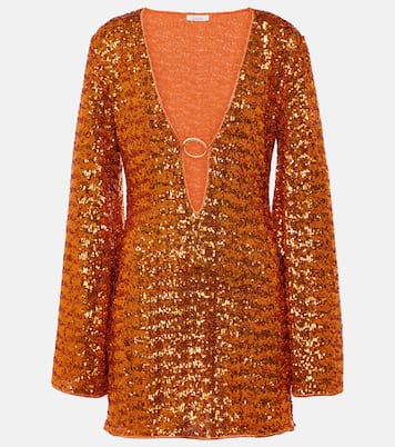 Sequined beach dress | Oséree