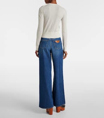 Jersey cropped de lana | Chloé