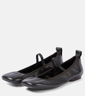 Mary-Jane-Ballerinas Square Flat aus Leder | Lemaire