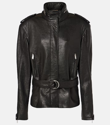 Giacca in pelle oversize | Saint Laurent