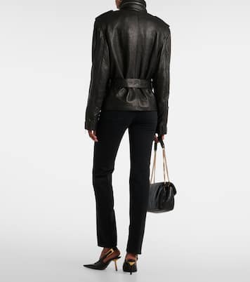 Giacca in pelle oversize | Saint Laurent