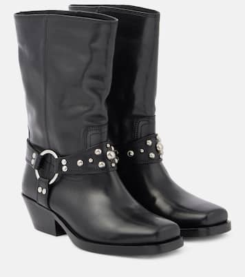 Bottines santiags Antya en cuir | Isabel Marant