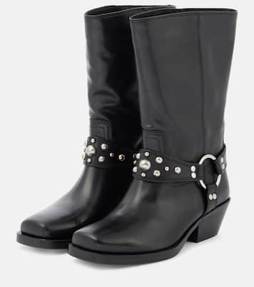 Bottines santiags Antya en cuir | Isabel Marant