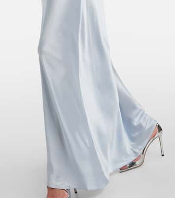 Lush gathered silk slip dress | SIR