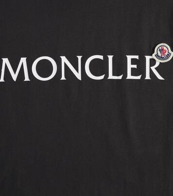 T-shirt in jersey di cotone con logo | Moncler Enfant
