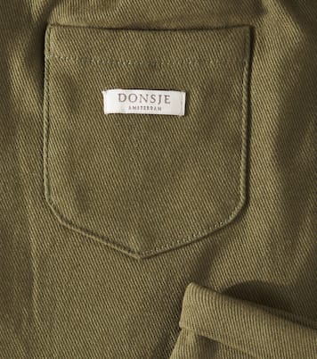 Olb cotton-blend straight pants | Donsje