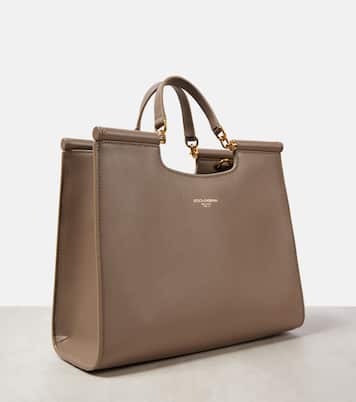 Borsa Sicily Medium in pelle | Dolce&Gabbana