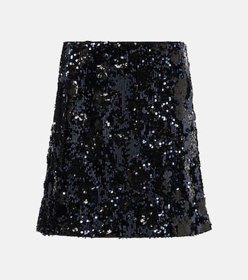 Mini-jupe à sequins et fleurs | Dorothee Schumacher